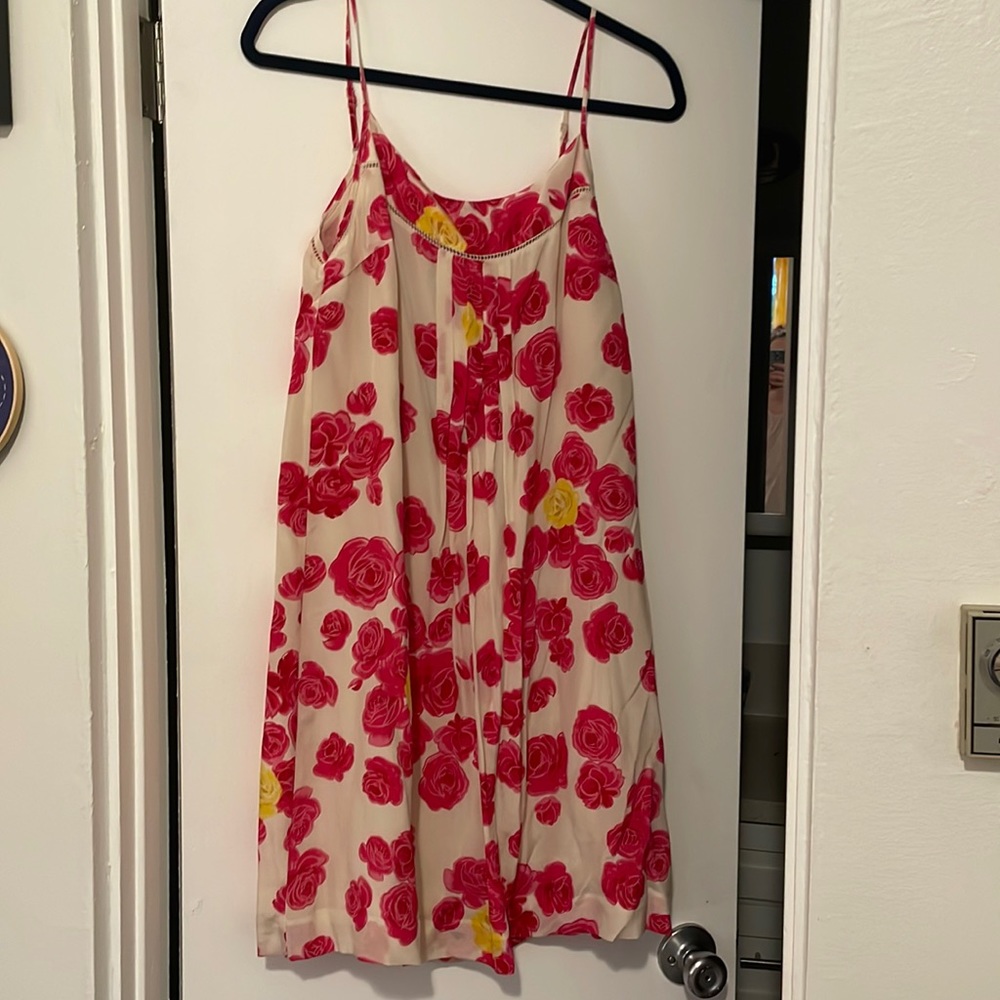 Y2k floral slip dress